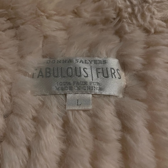 Donna SaIyers Fabulous Furs Faux Fur Knitted Vest - Picture 4 of 7
